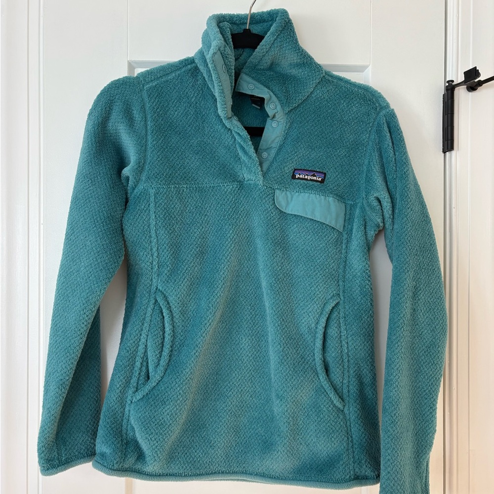 Patagonia Women's Teal Snap-T Pullover | XS